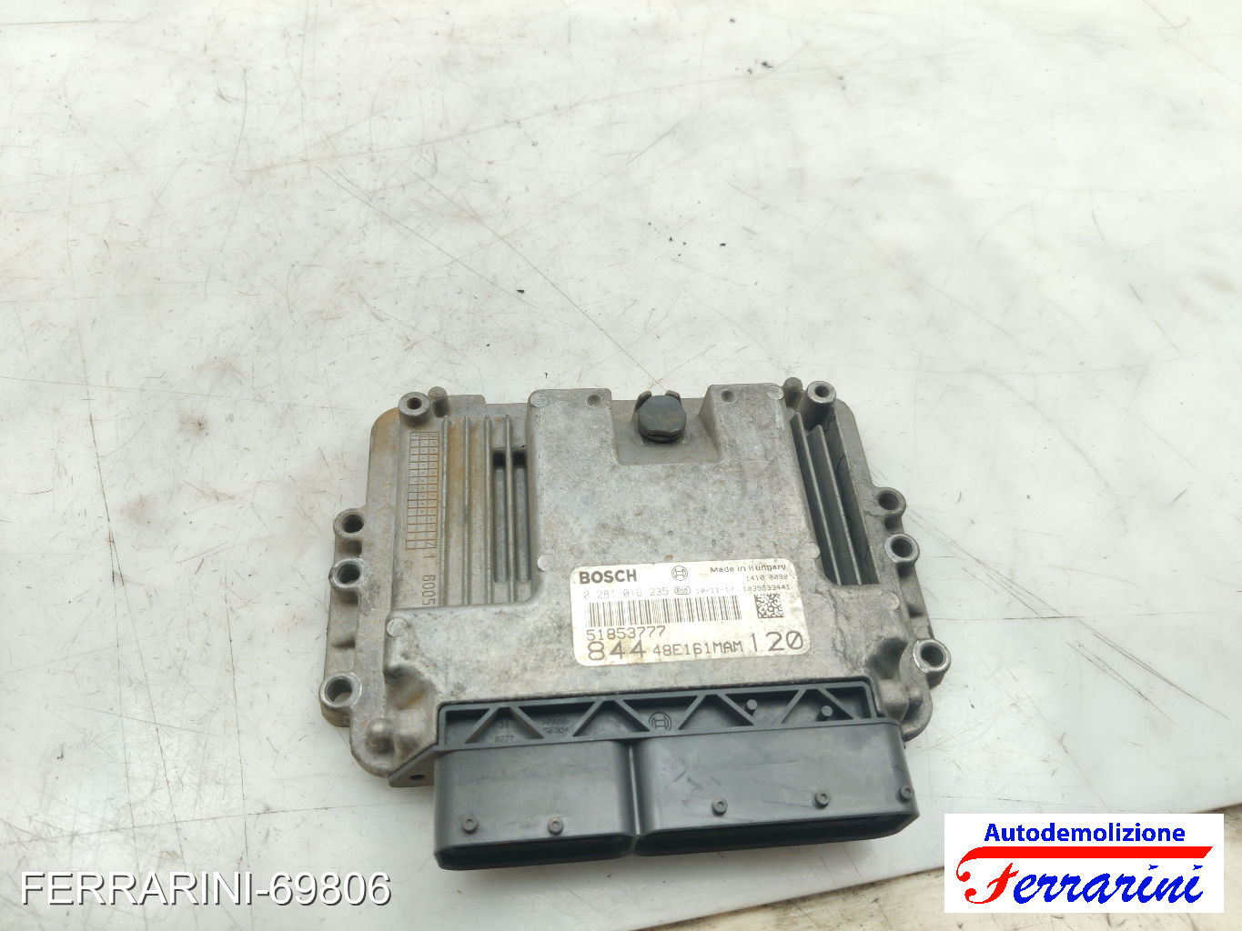 Centralina Motore LANCIA DELTA 3 844 1.6 D MULTIJET 2008-2014 51853777
