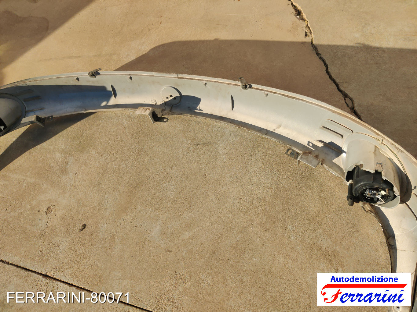fascia superiore abaglianti Paraurti FIAT MULTIPLA 186 2001-2002 Frontale 10
