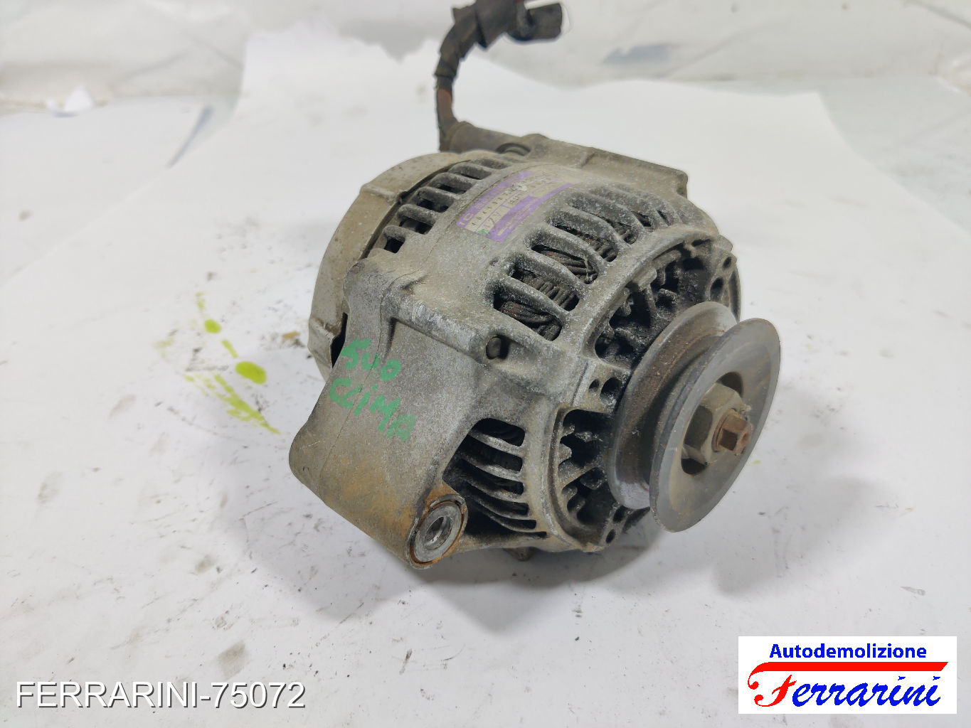 Alternatore FIAT CINQUECENTO 500 170 0.9 I.E 1991-1994 46419833, 1012119300