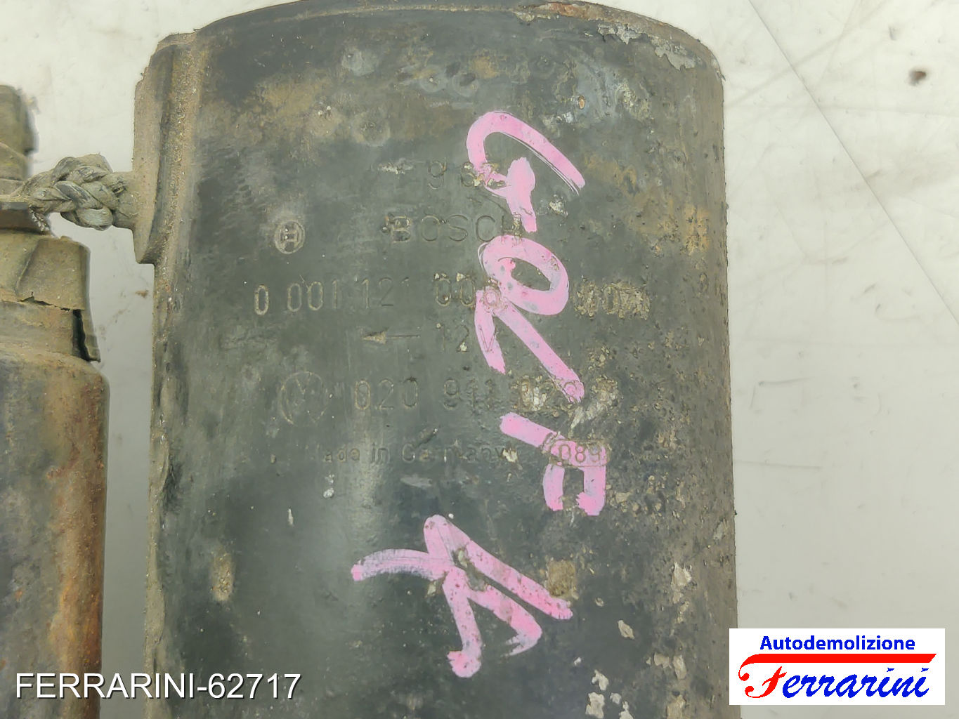 Motorino Avviamento VW GOLF 4 1J1 1.4 16V 1997-2004 0001121006, 020911023F