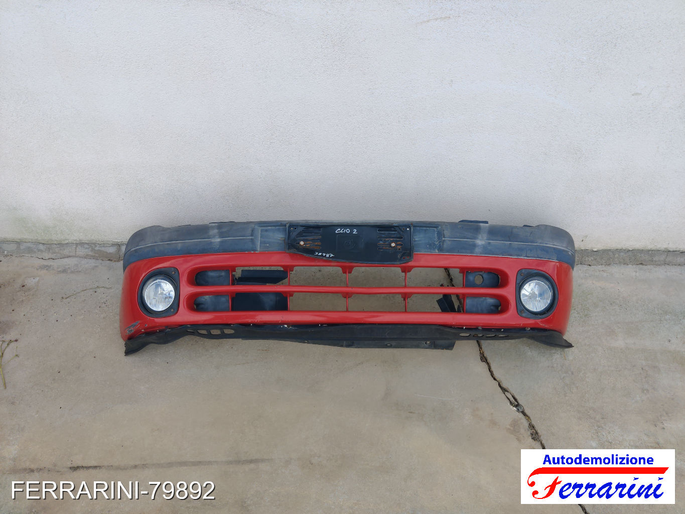 Paraurti RENAULT CLIO 2 BB, CB 2001-2016 Frontale 7700846867, 7700846877