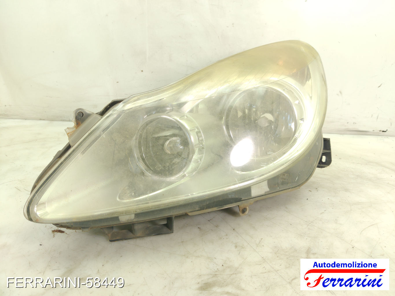 Faro Anteriore OPEL CORSA D S07 2006-2014 sinistro, sx 13186381, HCRPL02AG11A