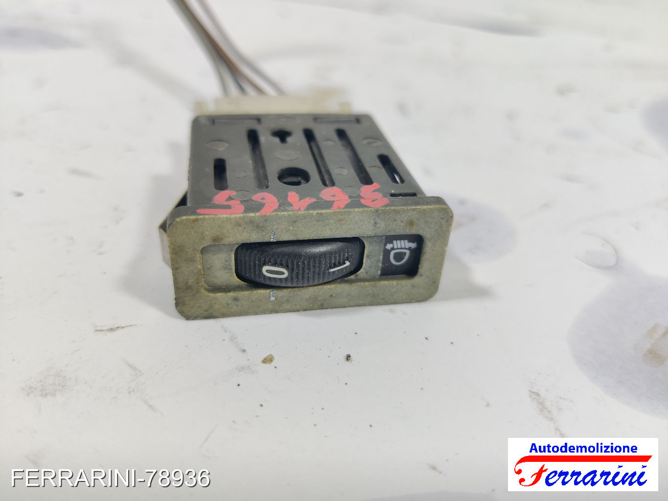 Interruttore regolazione altezza fari BMW SERIE 3 E36 1993-1998 61318360883 7