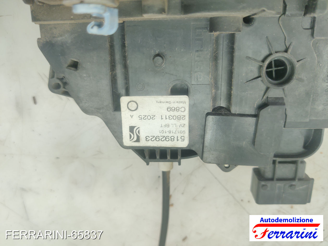Serratura Porta FIAT PUNTO EVO 199 2009-2012 destro, dx, frontale, anteriore