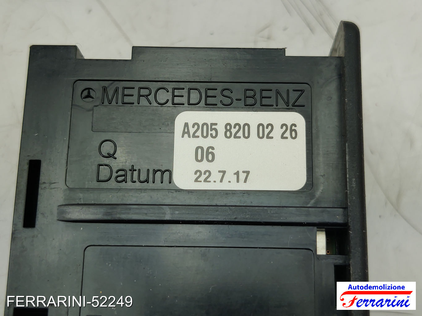 spina presa USB SD card MERCEDES CLASSE C S205 2015-2018