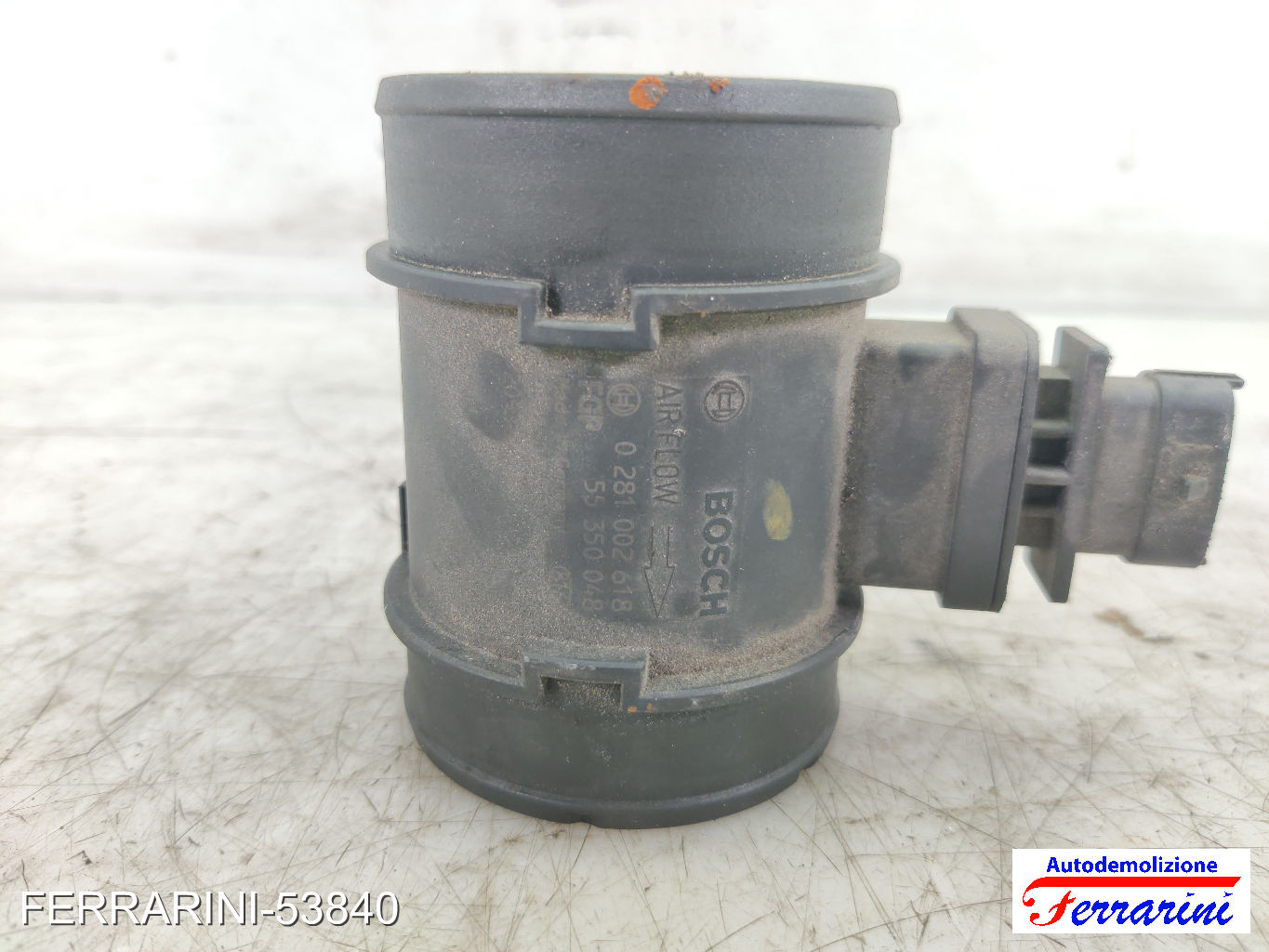 Debimetro FIAT CROMA 194 1.9 D MULTIJET 2005-2011 55350048, 55183651, 71743972