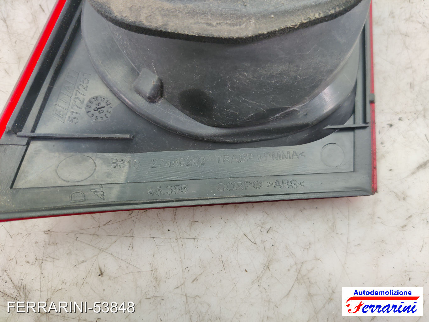 Fanalino Stop Posteriore FIAT CROMA 194 2005-2011 destro, dx, posteriore, post