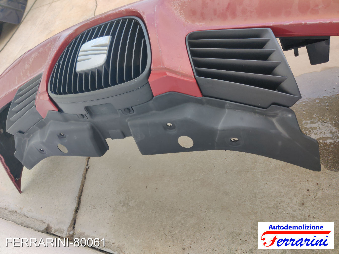 Paraurti SEAT IBIZA 3 6L1 2002-2005 Frontale 6L6807217KGRU, GLO805903, 6L0805903