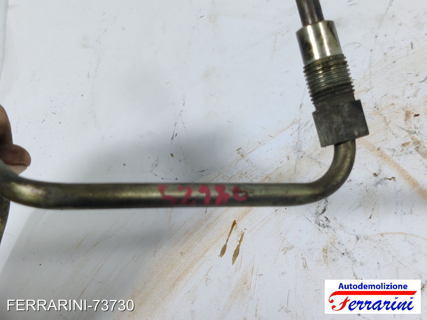 cannetta mandata olio turbina K9K F7 RENAULT SCENIC 2 JM0/1 1.5 DCI 2003-2005
