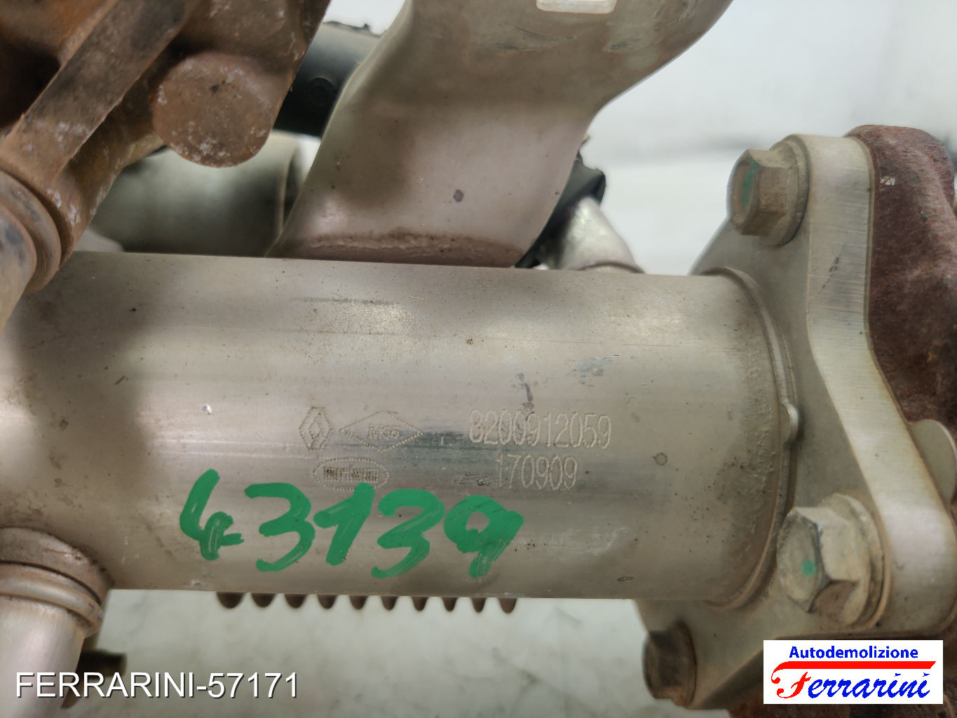 Valvola Egr RENAULT MEGANE 3 SW KZ0/1 1.5 DCI 2009-2015 8200846454, 7252969062