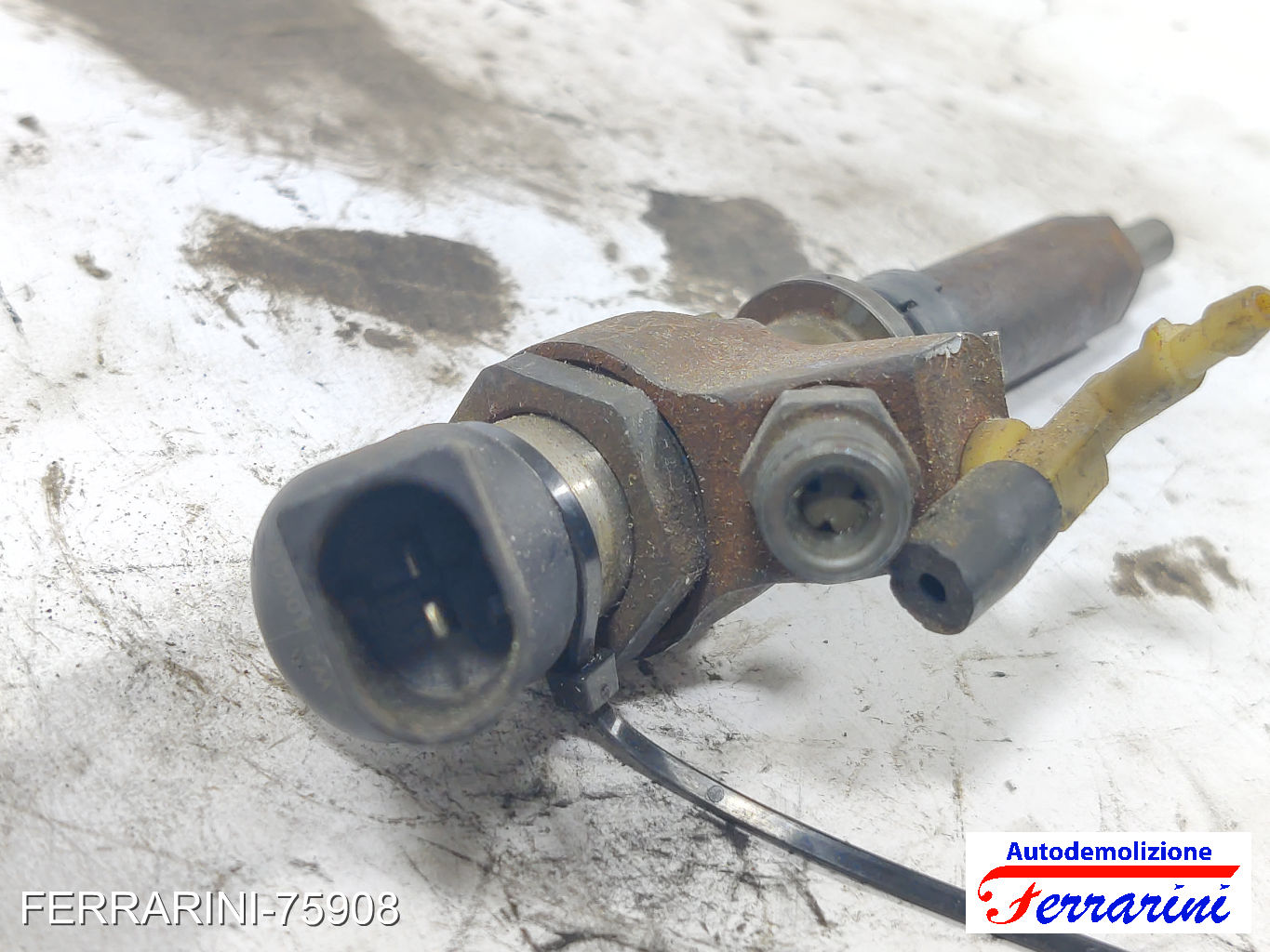 Iniettore PEUGEOT 307 SW 3H 2.0 HDI 90 2002-2008 9636819380, BB2300003 4