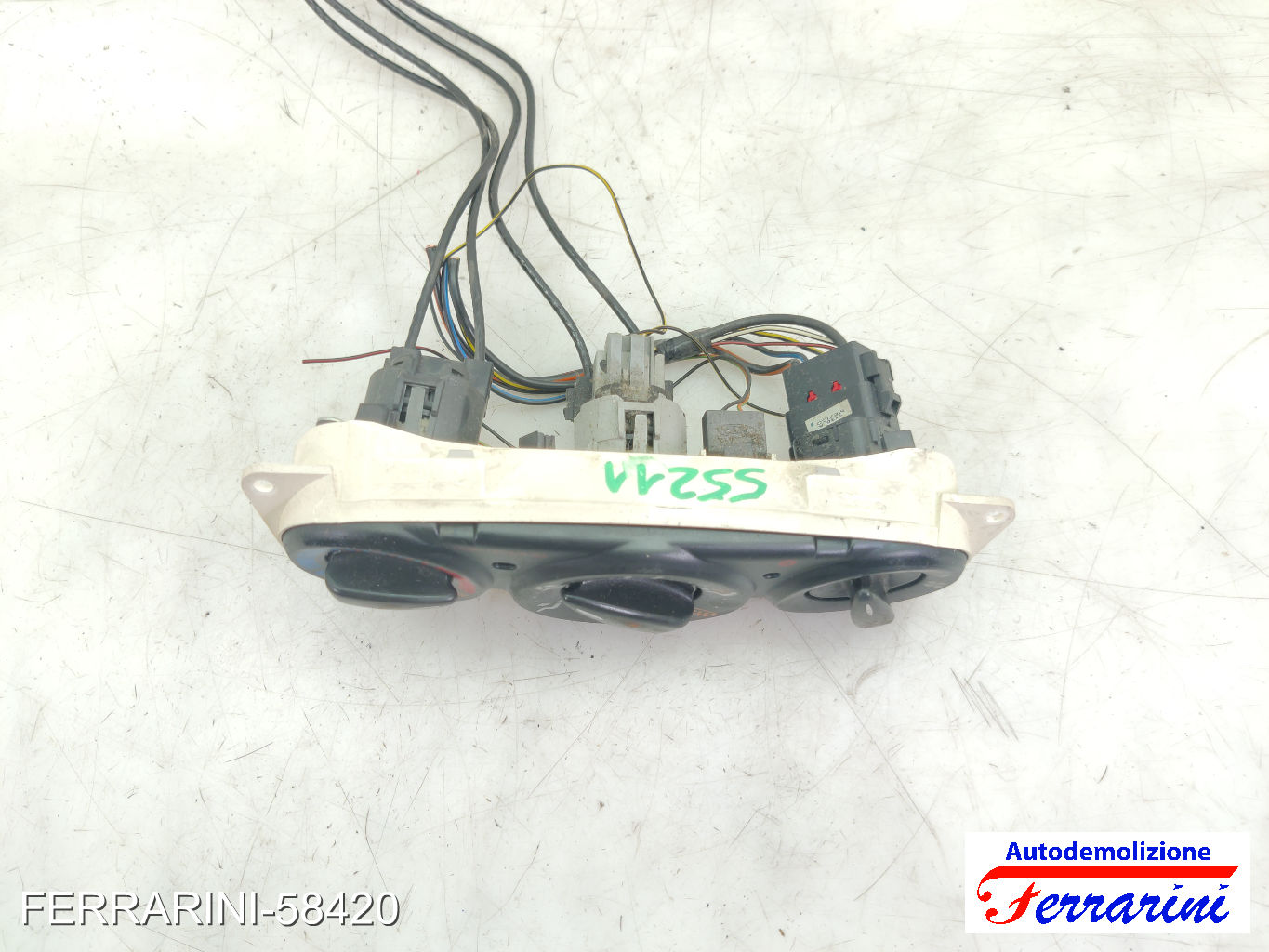 Tastiera Clima FORD FOCUS DAW, DBW 2001-2004 anteriore, frontale 1S4H18C419BA 8