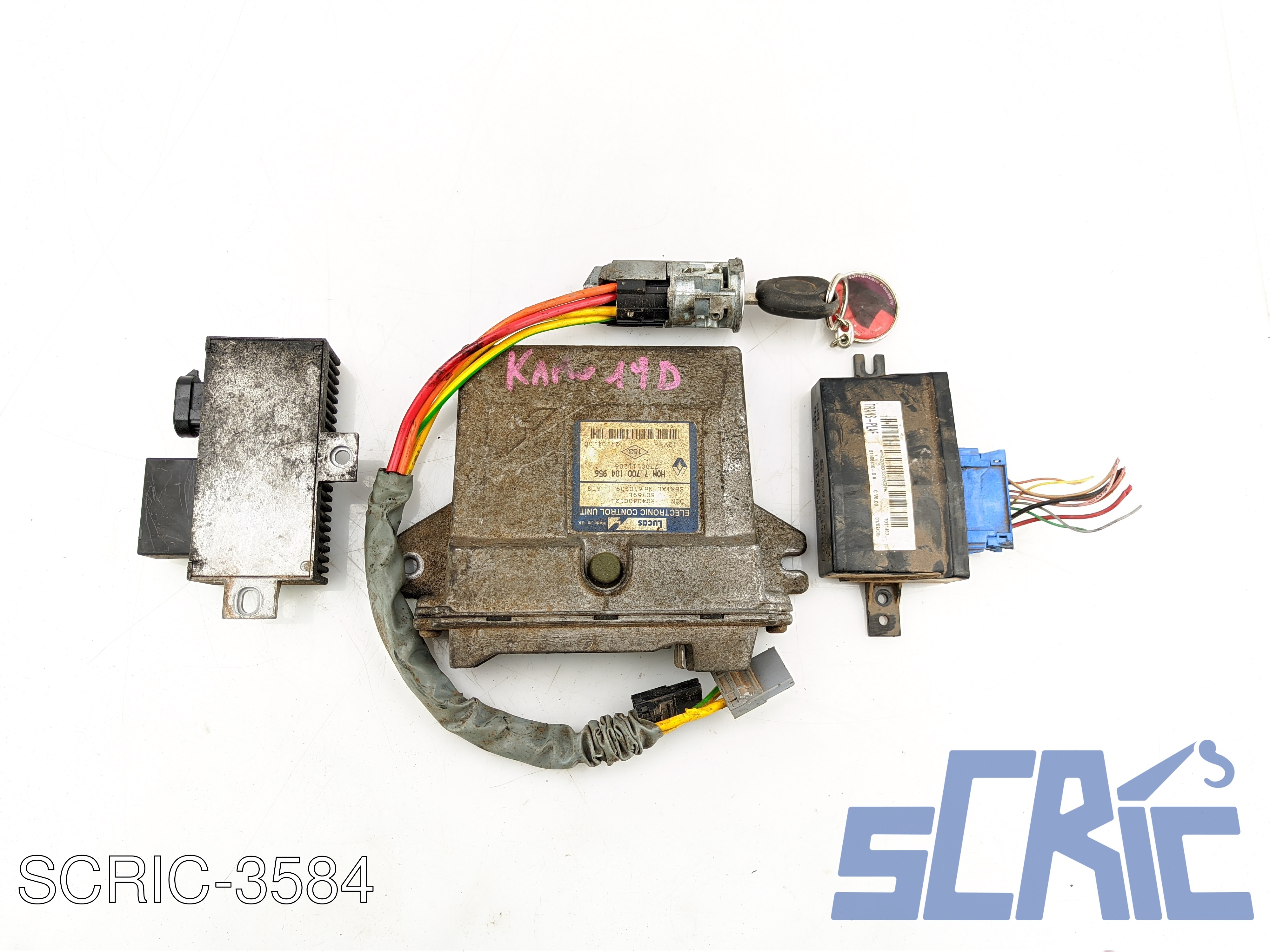 Kit Accensione RENAULT KANGOO FC0/1 1.9 D 1999-2003 7700104956