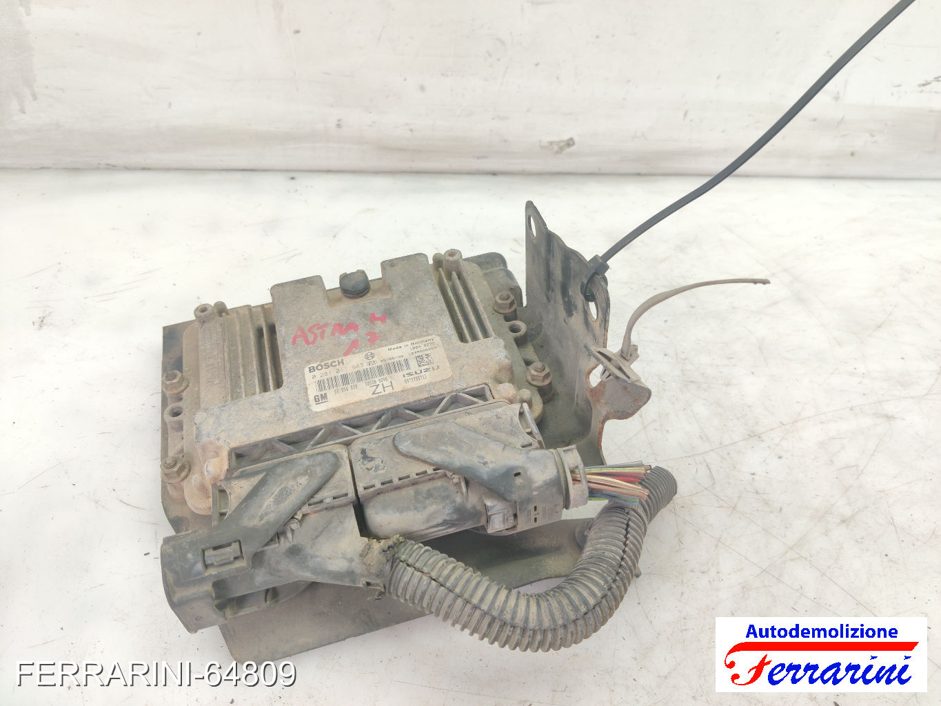 Centralina Motore OPEL ASTRA H SW A04 1.7 CDTI 2004-2010 55556829, 0281011943