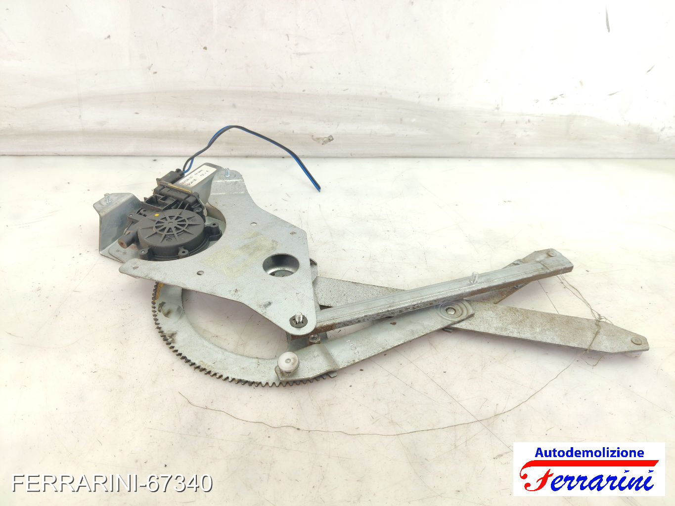 Alzavetro RENAULT KANGOO KC0/1 2001-2007 sinistro, sx, frontale, anteriore