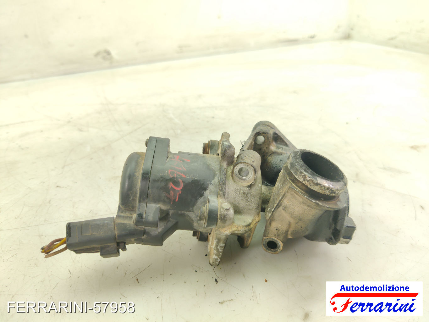 Valvola Egr FORD FIESTA 5 JD, JH 1.4 TDCI 2001-2008 2S6Q9D475BD, 1148108, 1618N8