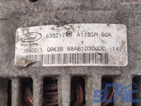Alternatore FORD FOCUS DAW, DBW 1.8 TURBO DI/TDDI 1998-2004 98AB10300JC
