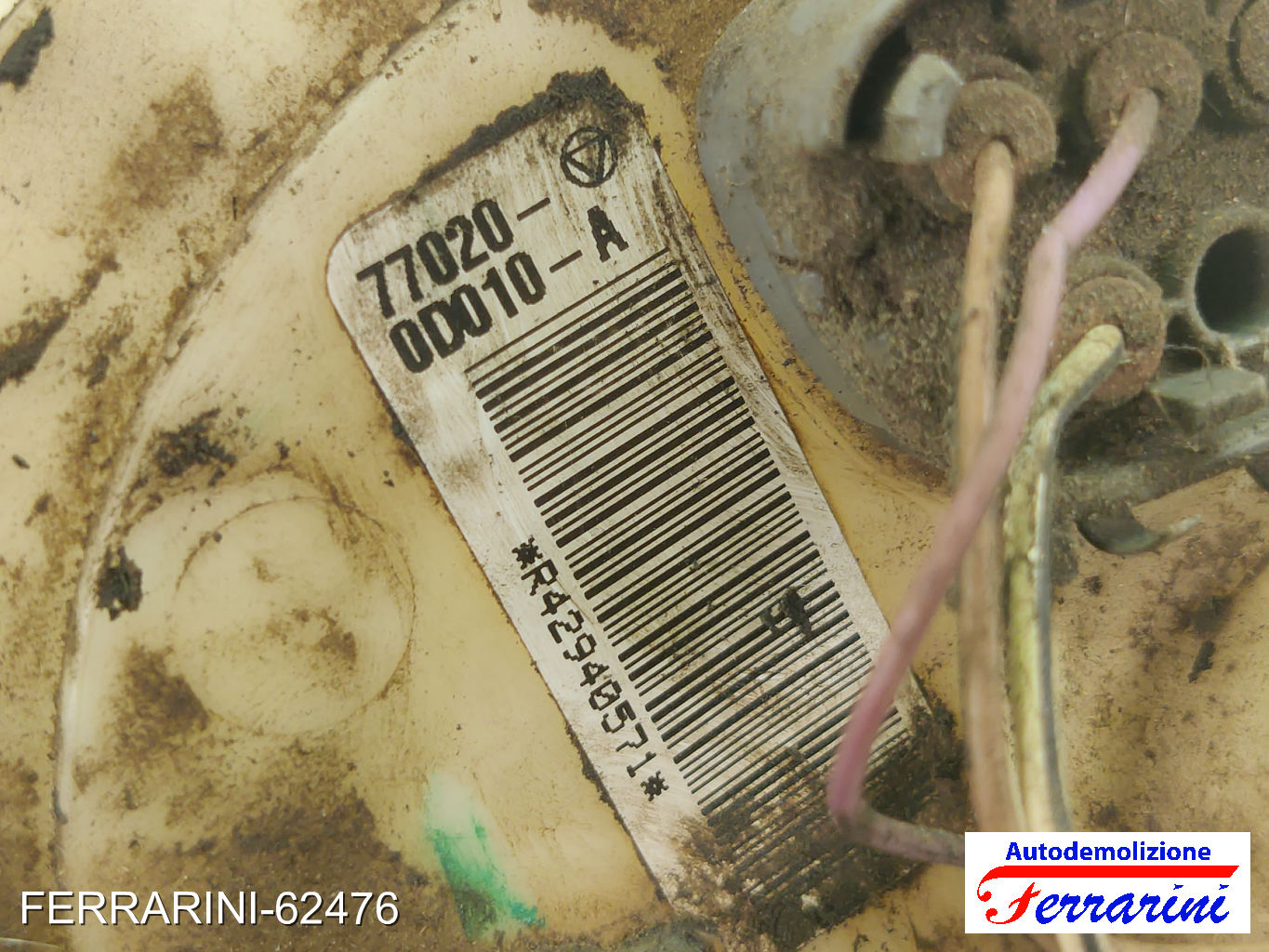 Cestello Pompa Galleggiante Serbatoio TOYOTA YARIS P1 1.3 1999-2005 770200D010