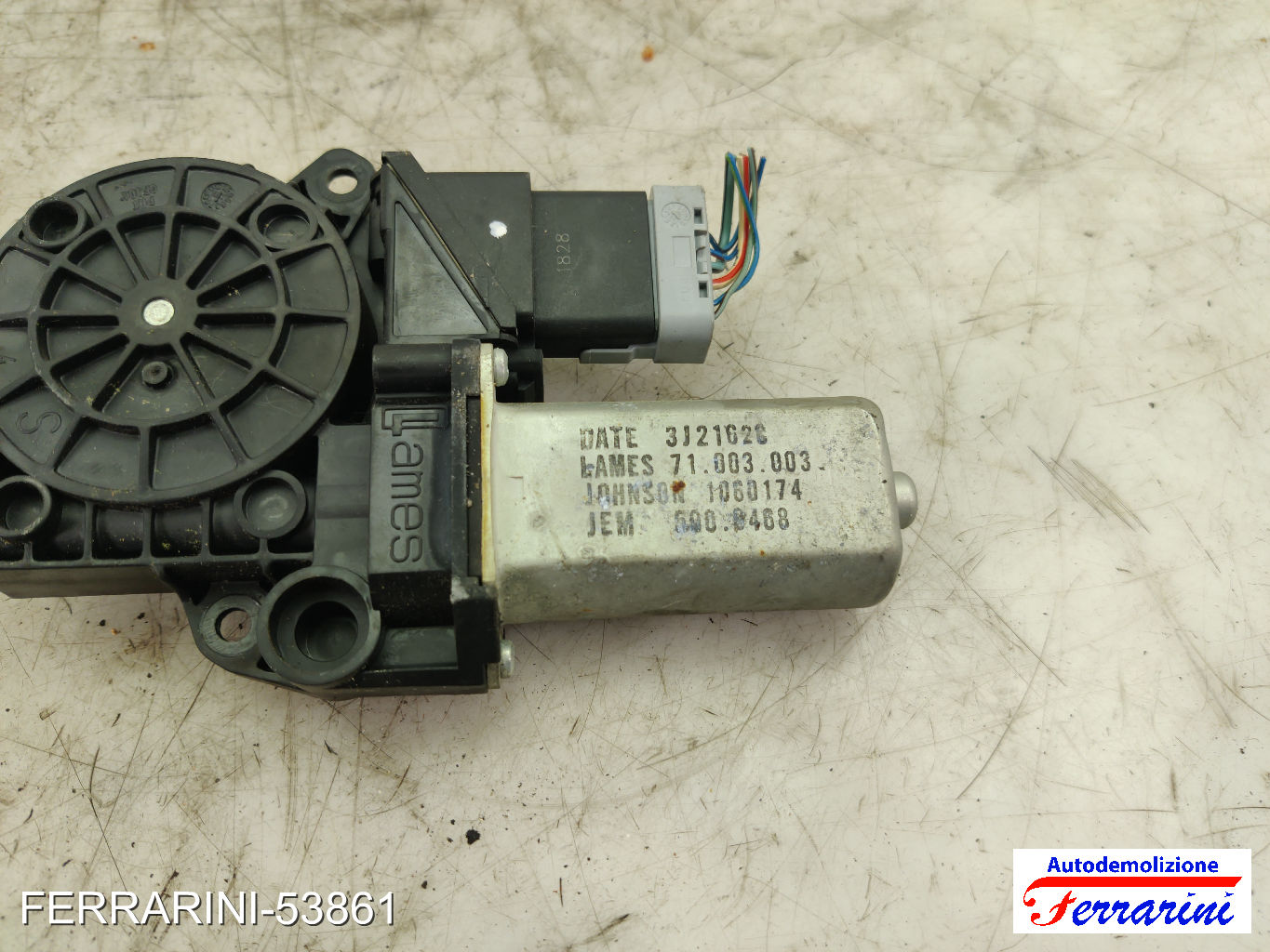 Motorino Alzavetro SKODA FABIA 1 COMBI 6Y5 1.4 16V 2000-2007 6Y1959801, 1060174 6