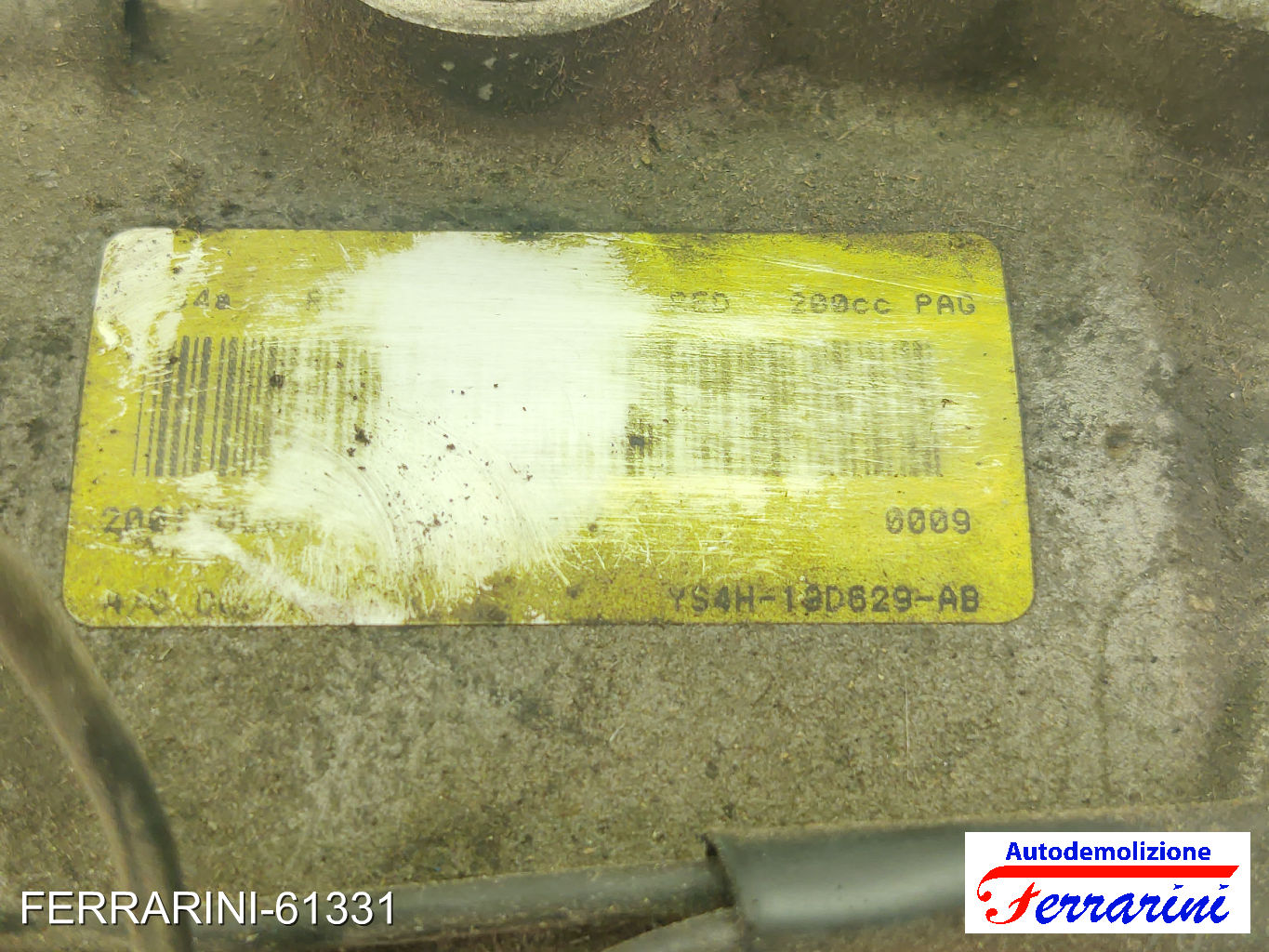 Compressore Clima FORD FIESTA 5 JD, JH 1.4 TDCI 2001-2008 19D629, YS4H19D629AB