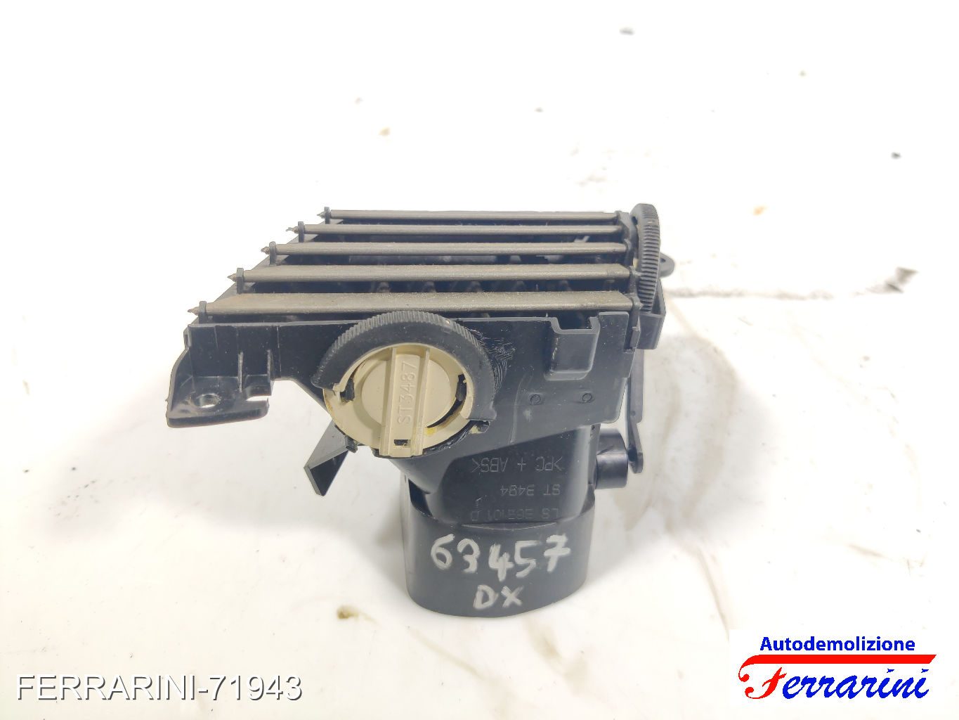 Bocchetta Areazione LANCIA YPSILON 843 2003-2011 destra, dx, frontale, anteriore 6