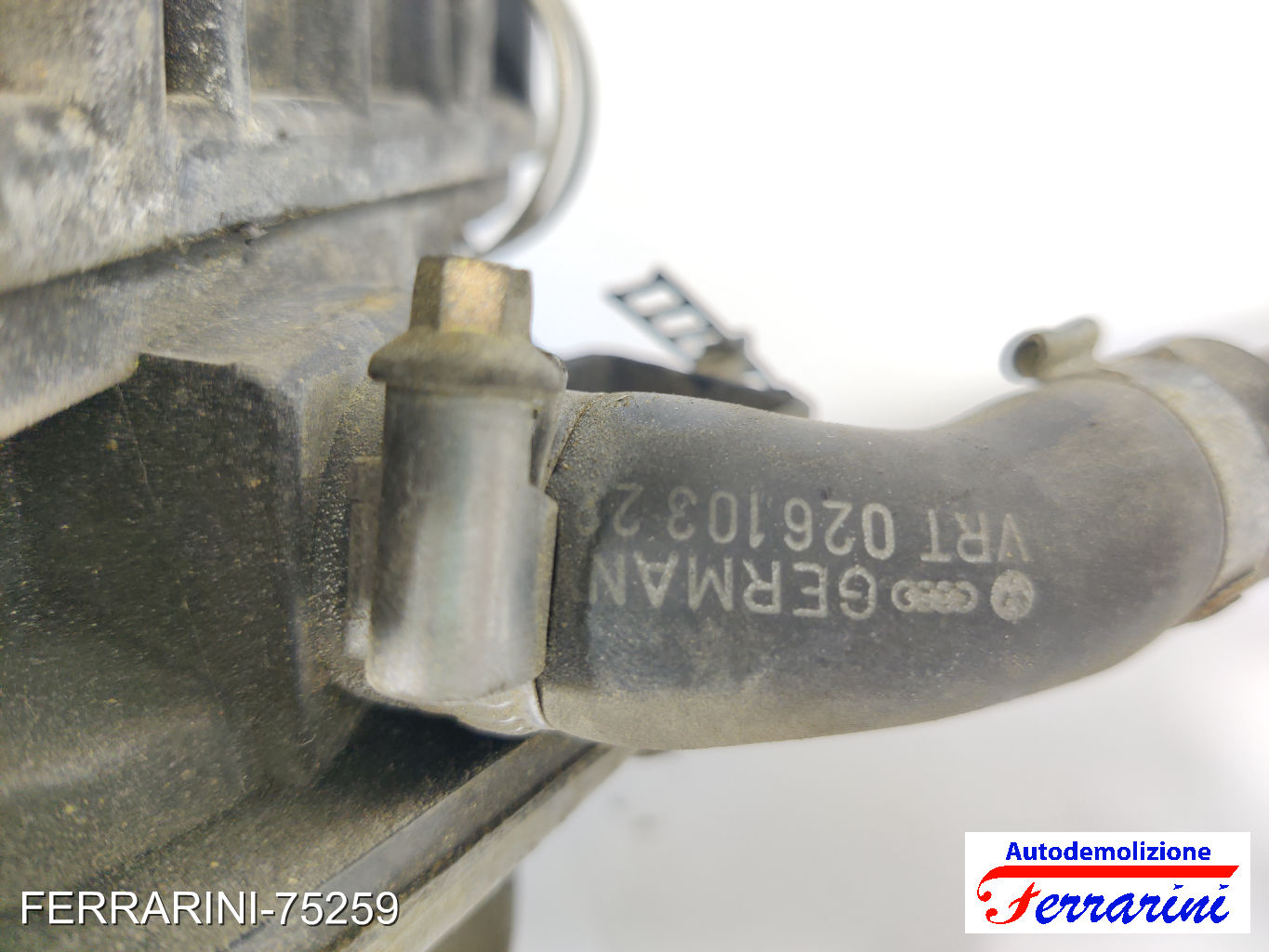 Corpo Farfallato AUDI 80 893, 894, 8A2 1.8 S 1986-1991 026133873F, VRT02610322