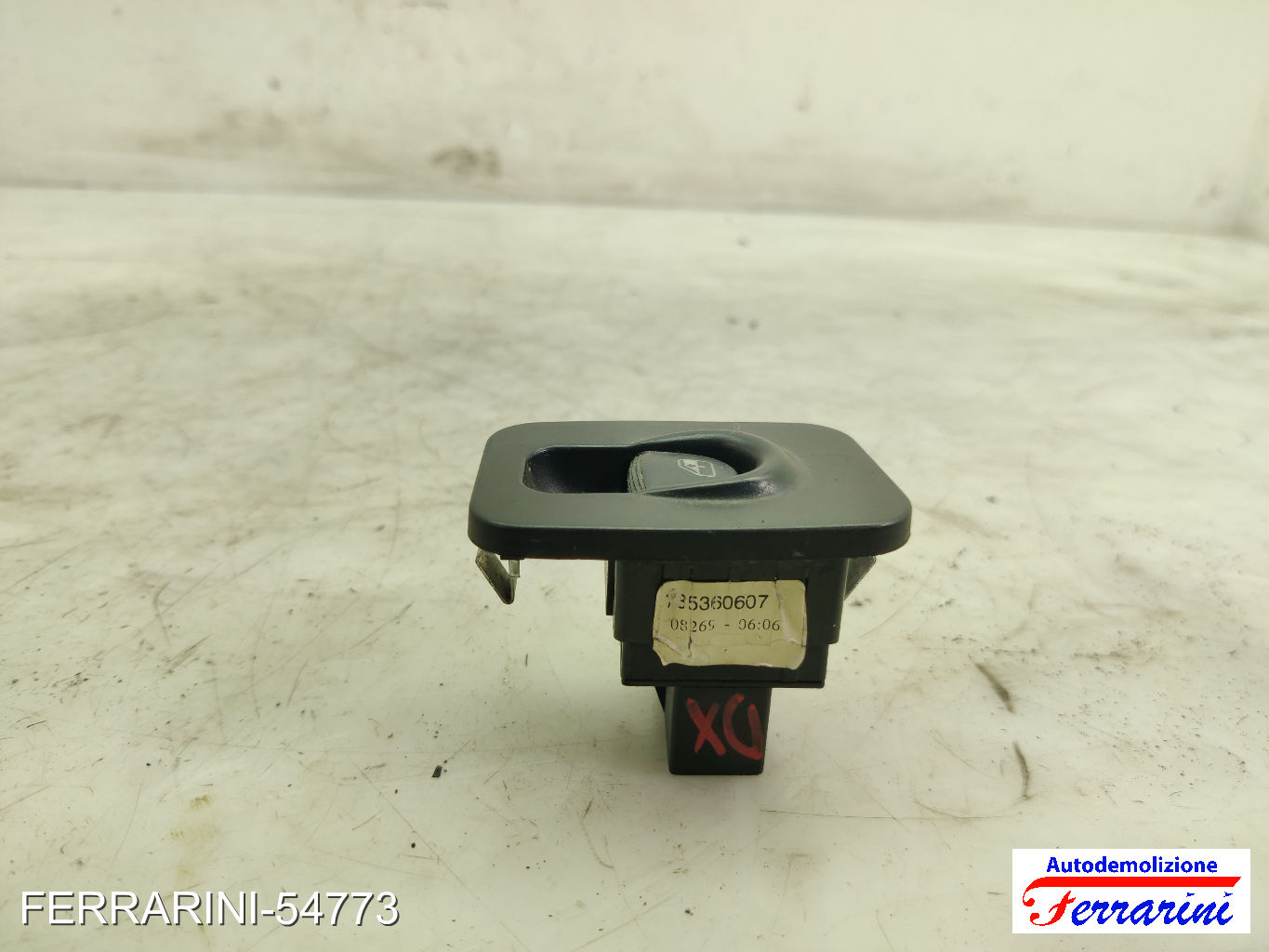 Pulsantiera Tastiera Alzavetro LANCIA YPSILON 843 2006-2011 destra, dx, frontale