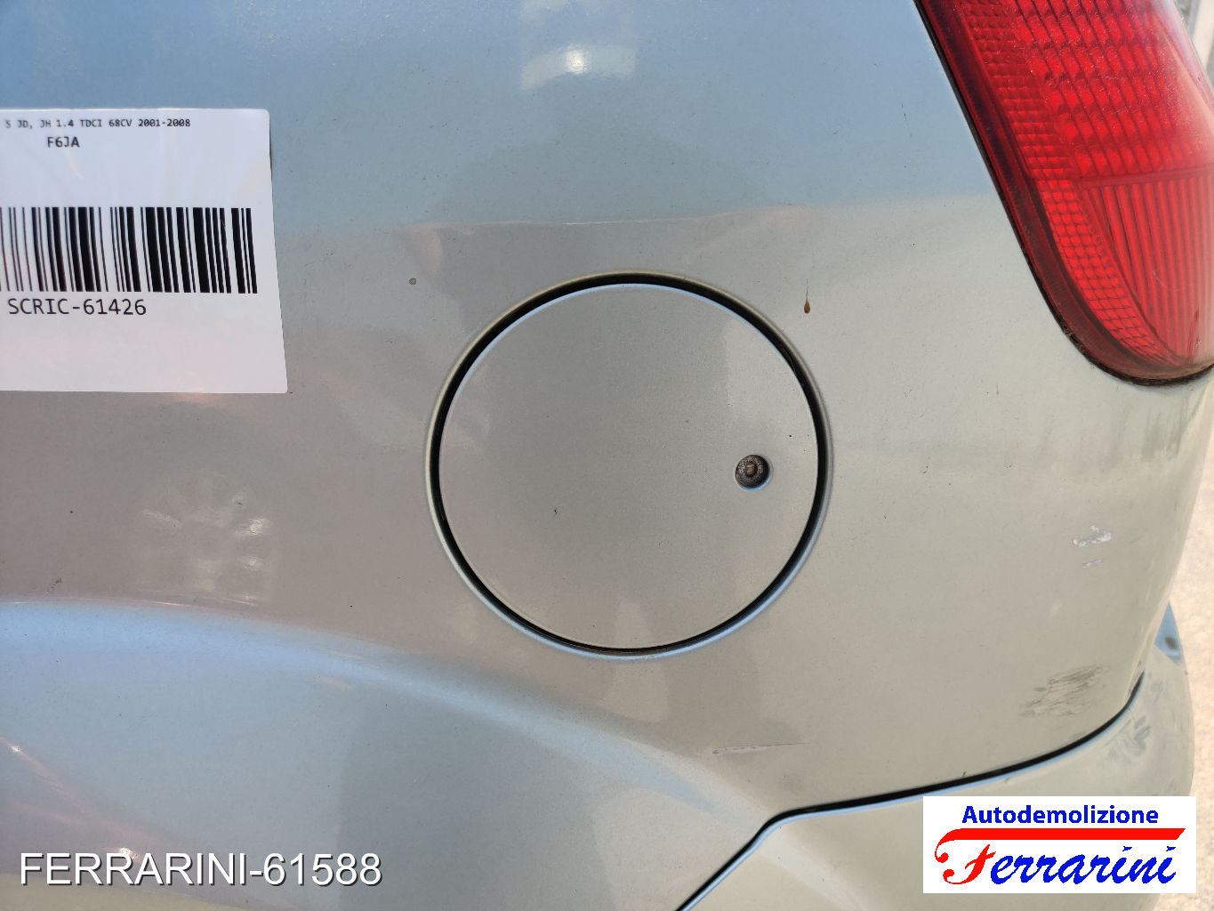 Ford Fiesta 5 JD, JH 1.4 TDCI 68CV 2001-2008