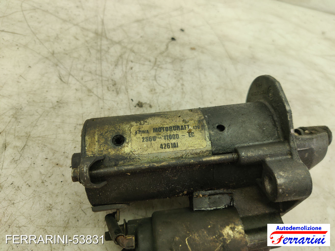 Motorino Avviamento FORD FIESTA 5 JD, JH 1.4 TDCI 2001-2008 2S6U11000EC, 4261AI