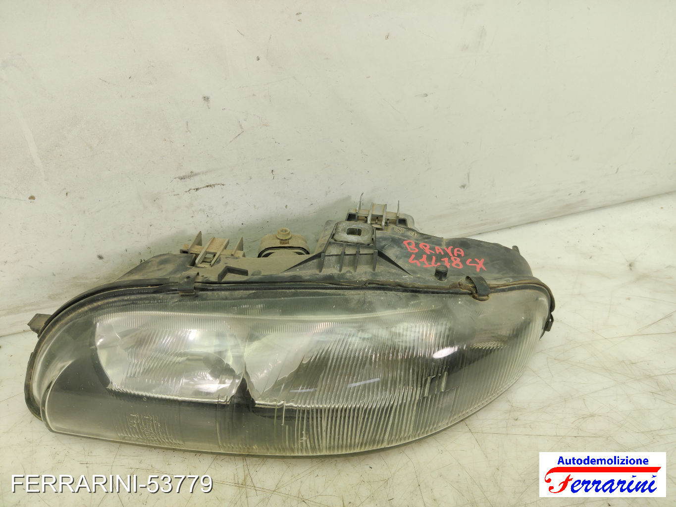 Faro Anteriore FIAT BRAVA 182 2000-2001 sinistro, sx 46523123, 46523121 10