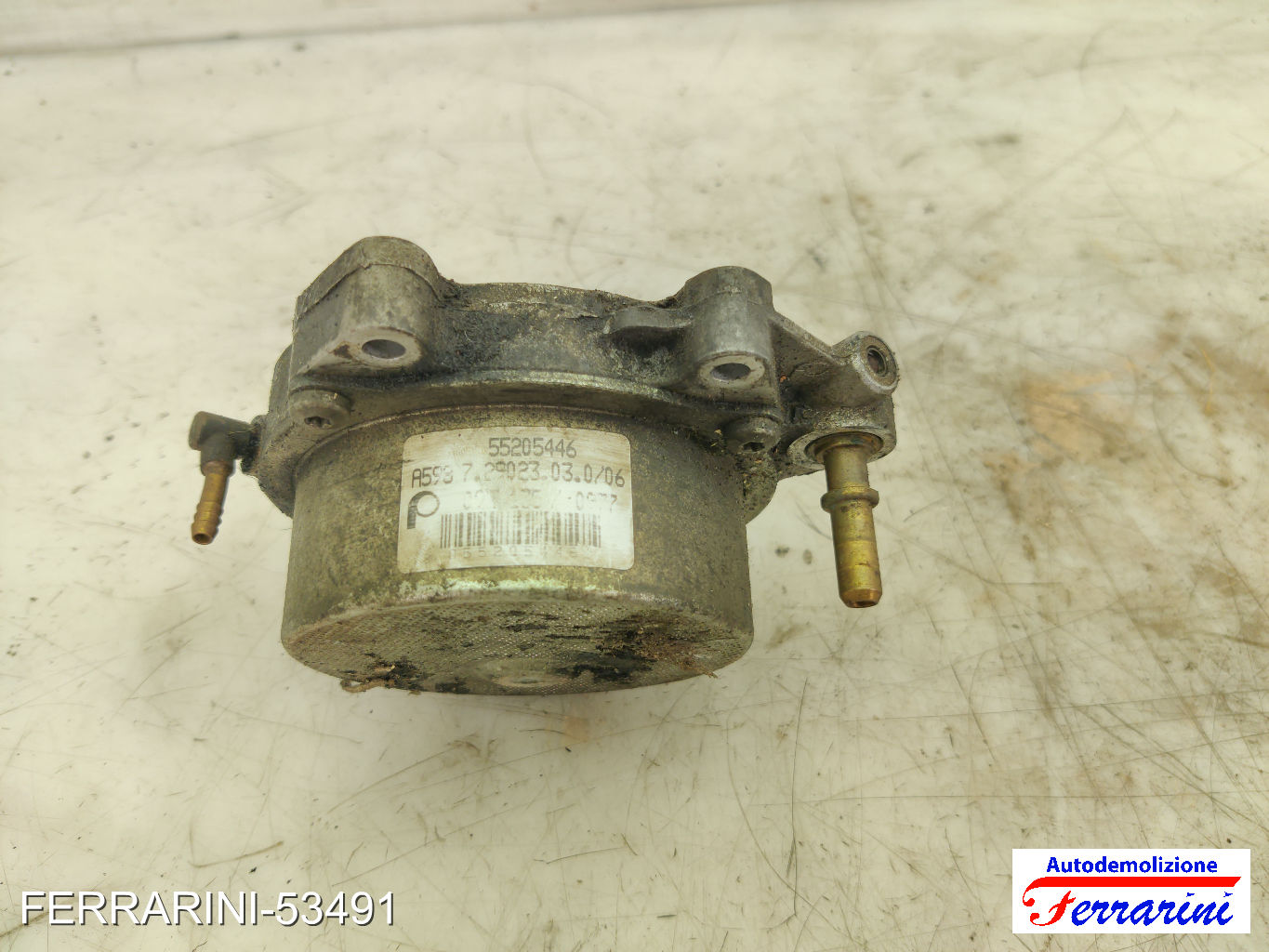 Pompe Vuoto Depressore OPEL INSIGNIA A SW G09 2.0 CDTI 2008-2015 55205446