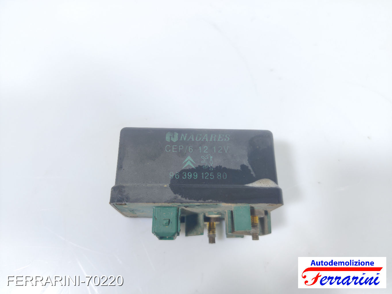 Centralina Candelette CITROEN BERLINGO M 1.9 D 70 1999-2011 9619039780, CEP612 7