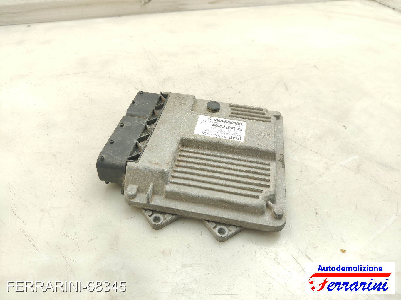 Centralina Motore OPEL CORSA C X01 1.7 DTI 2000-2009 55196354, HW01D, 1412X283 6