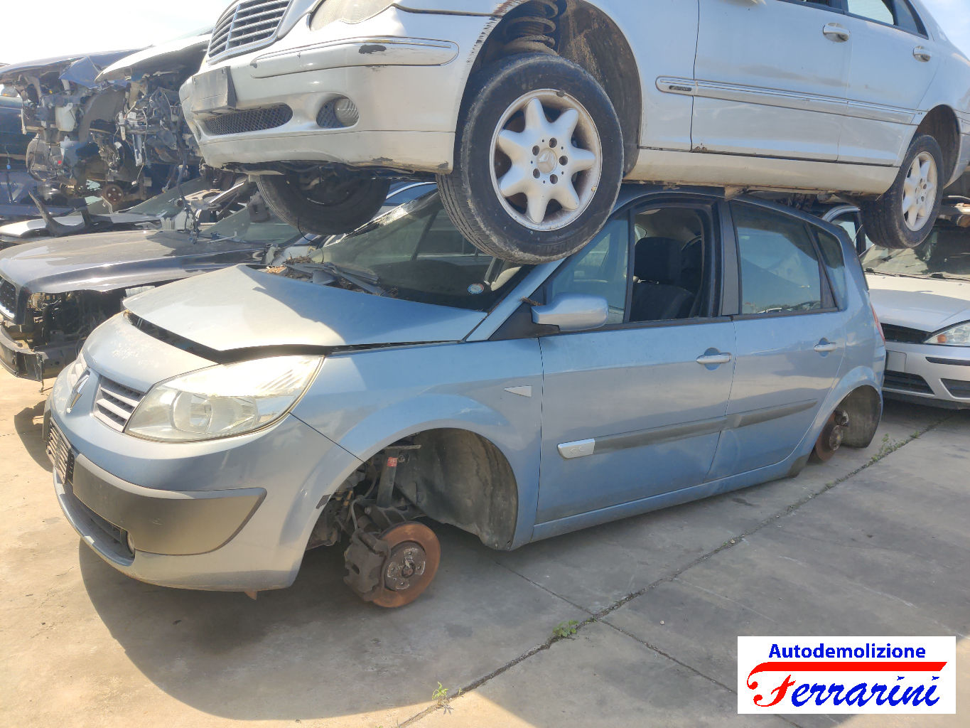 Renault Scenic 2 JM0/1 1.5 DCI 101CV 2003-2005