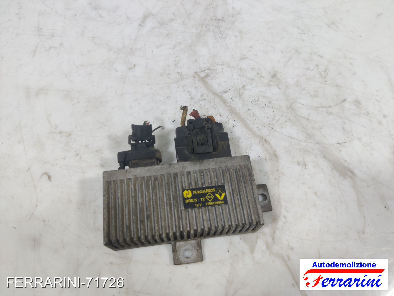 Centralina Candelette RENAULT CLIO 2 BB, CB 1.9 D 1998-2005 7700109860