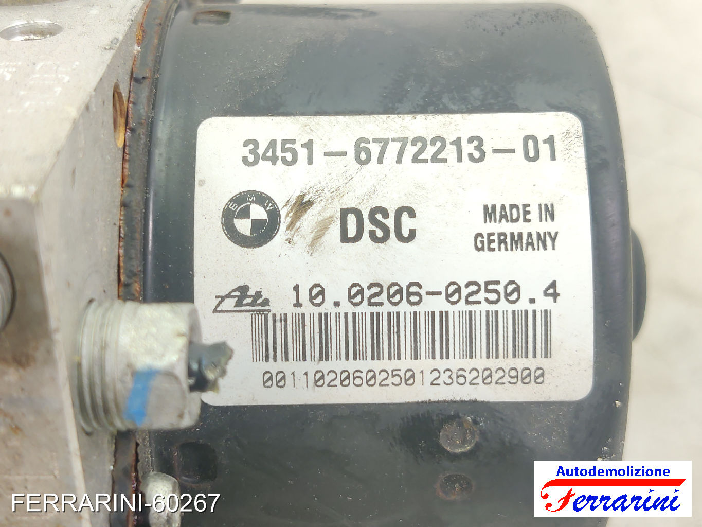 Centralina Pompa Abs BMW SERIE 3 E90 320D 2004-2011 3451677221301, 3452677221401