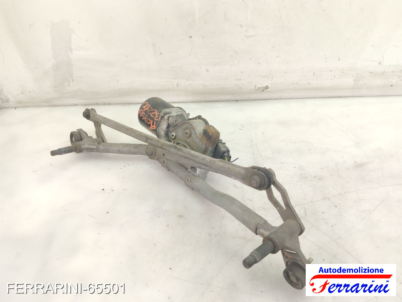 Spazzacqua Motorino Tergicristallo RENAULT SCENIC 2 JM0/1 2005-2008 anteriore
