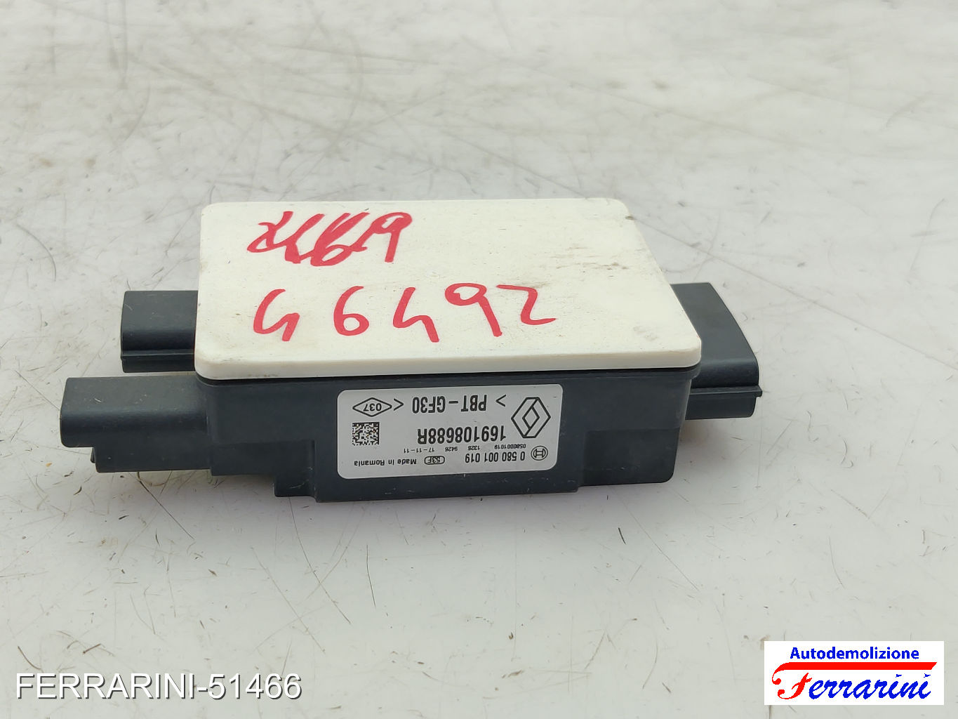 NISSAN QASHQAI 2 J11 1.5 DCI 2013-2023 169108688R, 0580001019, 169102698R 8