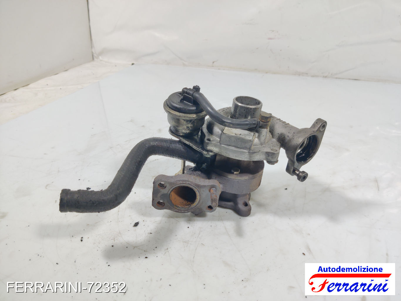 Turbina FORD FIESTA 5 JD, JH 1.4 TDCI 2001-2008 1348618, 0375G9, 0375K0 9
