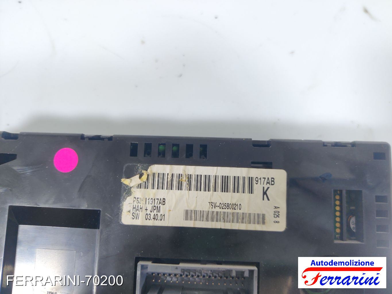bizona Tastiera Clima CHRYSLER GRAND VOYAGER 5 RT 2007-2023 anteriore, frontale