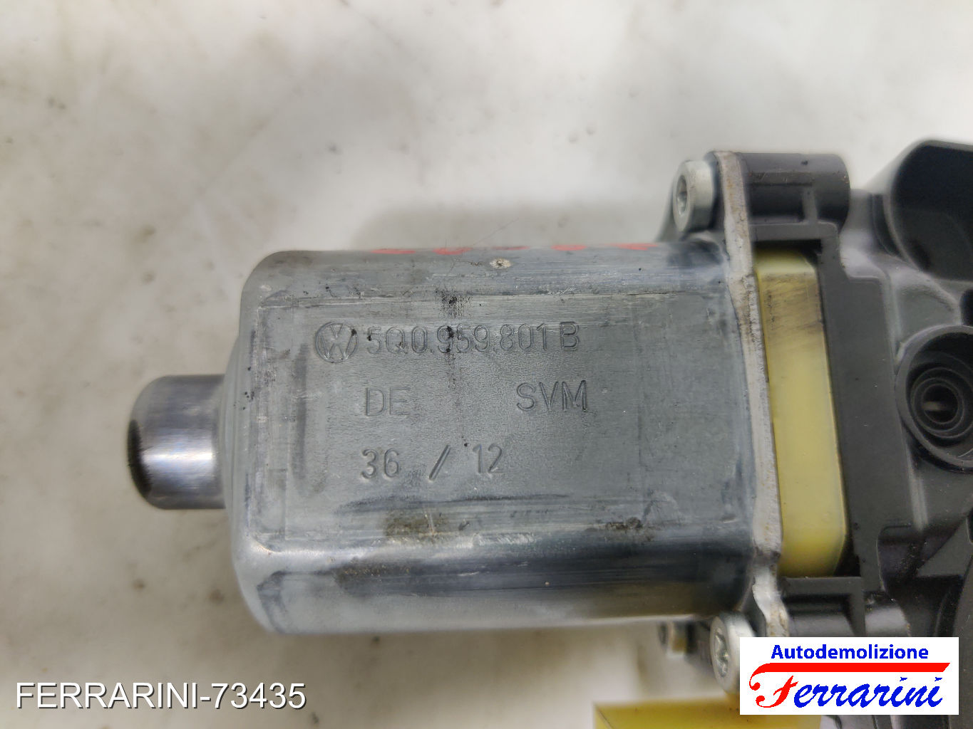 Motorino Alzavetro VW GOLF 7 5G1, BE1, BE2, BQ1 2.0 TDI 2012-2020 5Q0959801B