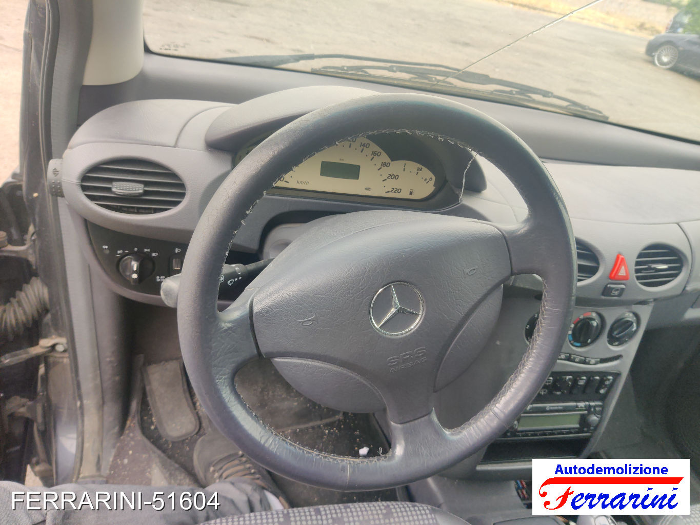 Mercedes Classe A W168 A 190 125CV 1999-2004