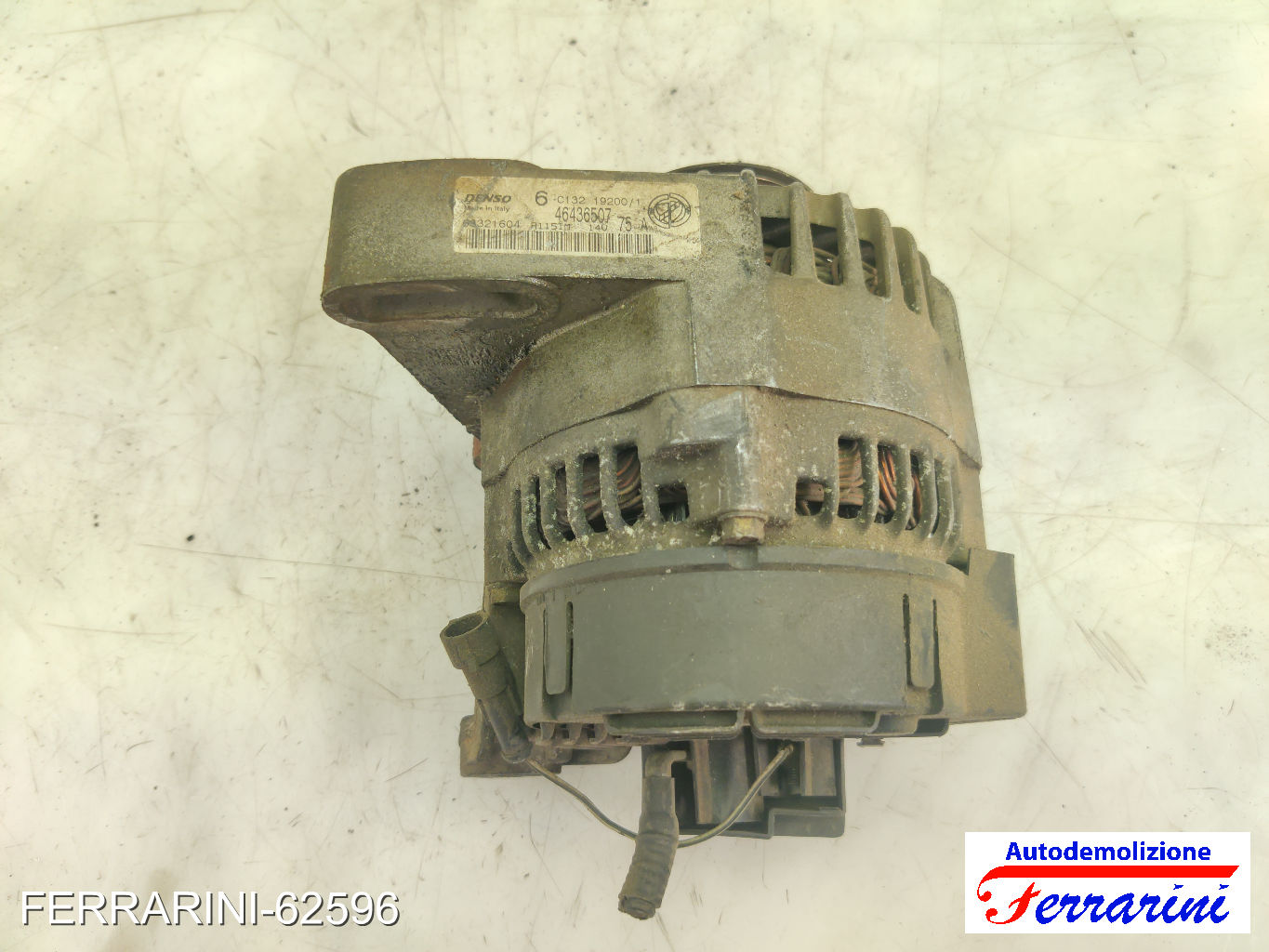 Alternatore FIAT PUNTO 188 1.2 60 1999-2010 46542889, 63321629, 63321200