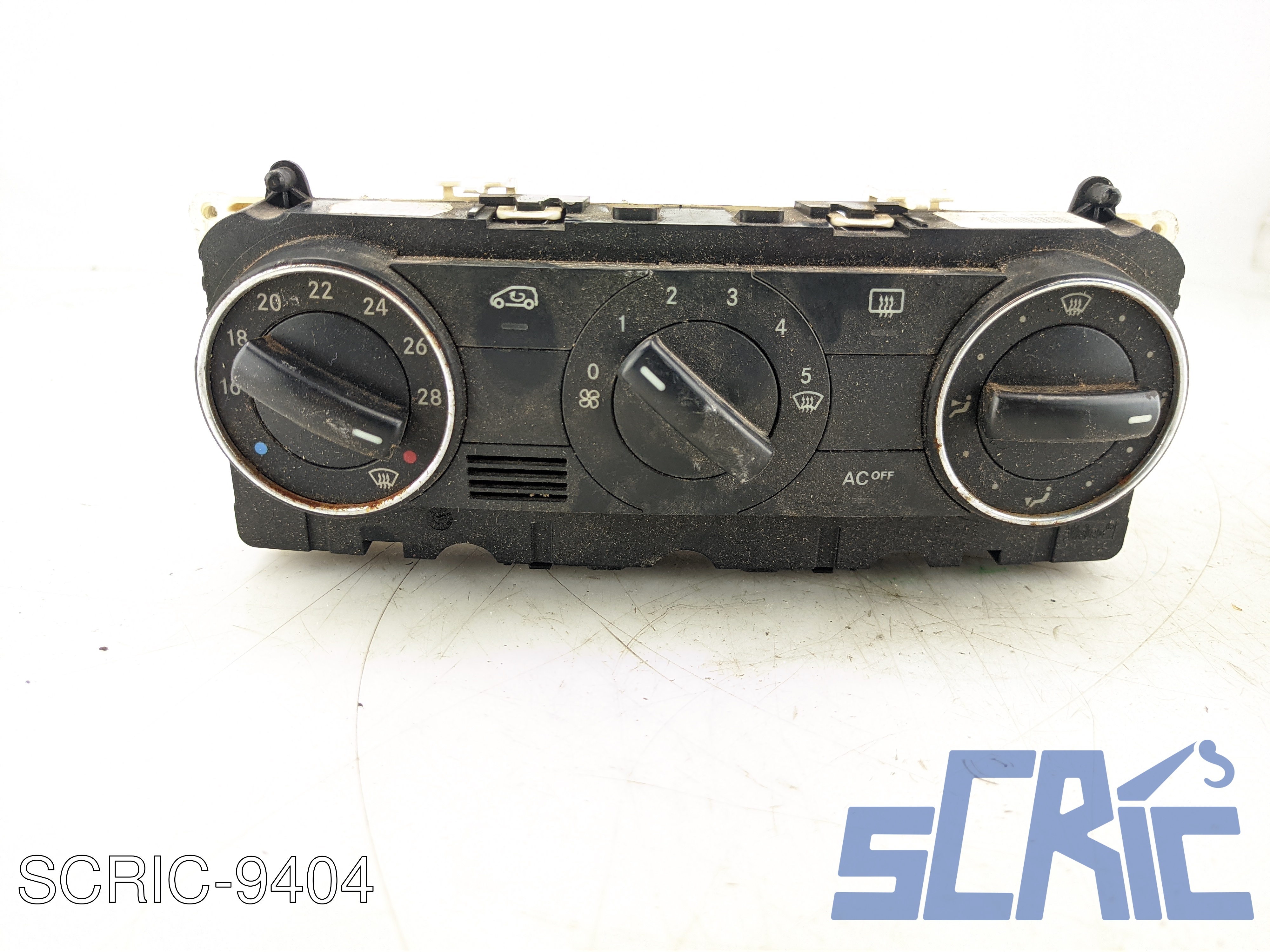 Tastiera Clima MERCEDES CLASSE A W169 2004-2012 anteriore, frontale A1698301385
