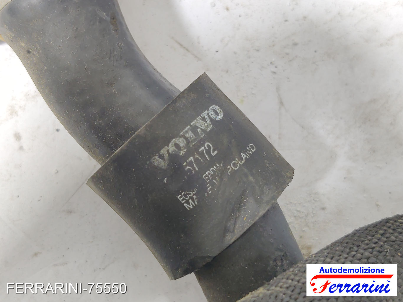 Tubo Acqua Motore In Gomma, Plastica