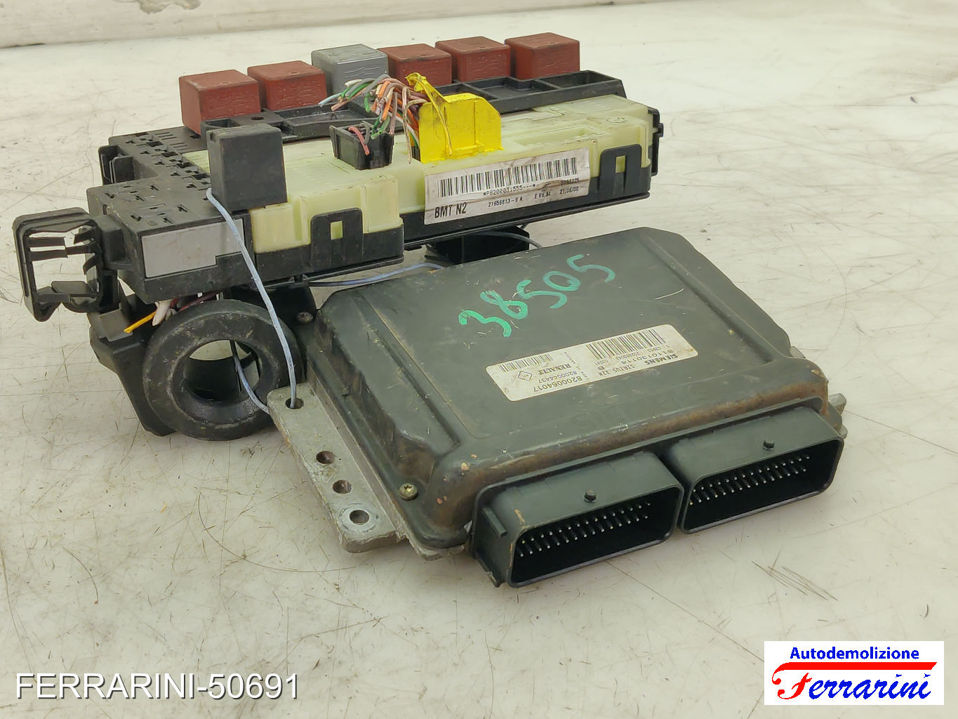 Kit Accensione RENAULT CLIO 2 BB, CB 1.2 1998-2010 8200044437, BMTN2, 216566139
