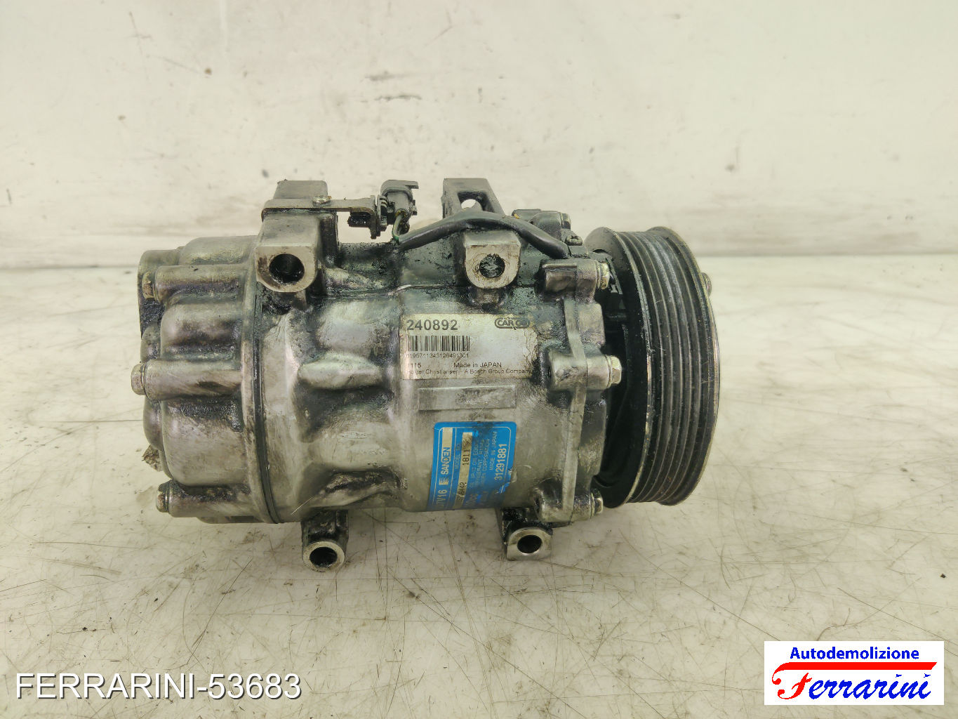 Compressore Clima FORD FOCUS C-MAX DM2 1.6 TDCI 2003-2007 31291881, 240892