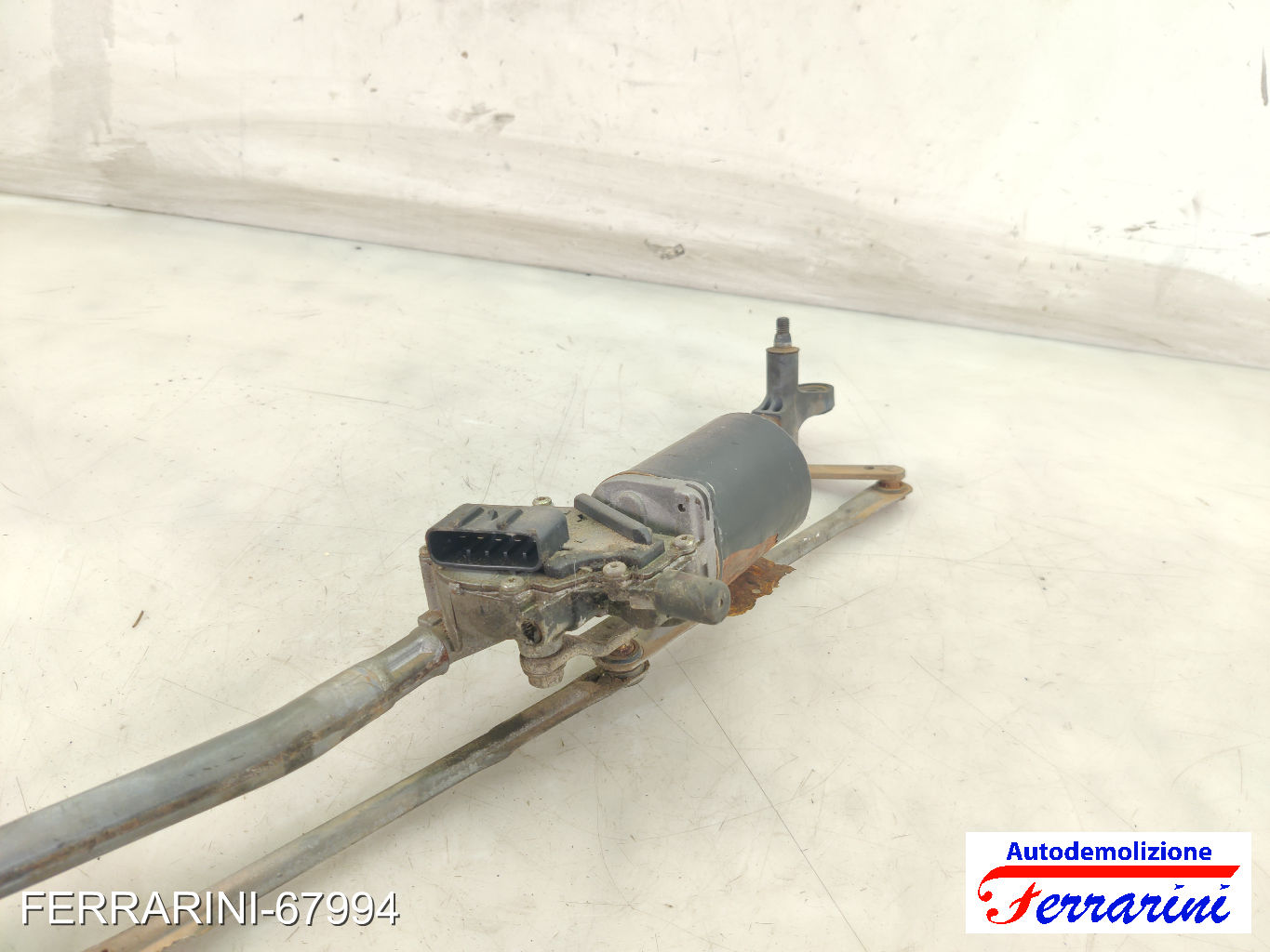 Spazzacqua Motorino Tergicristallo FIAT PUNTO 188 1999-2010 anteriore, frontale 9