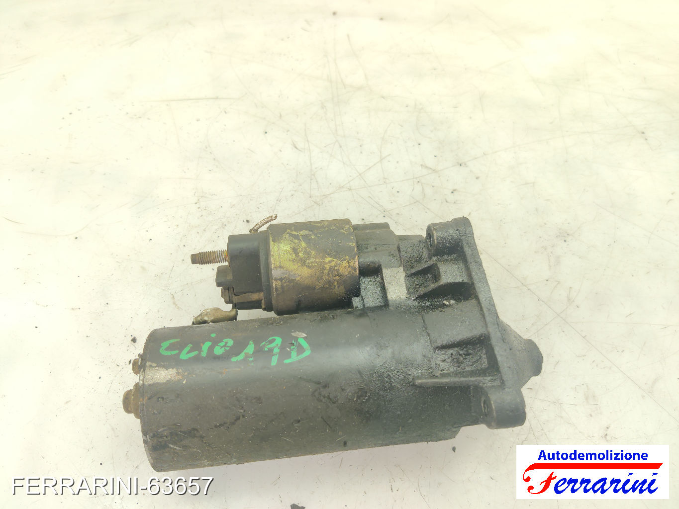 Motorino Avviamento RENAULT CLIO 2 BB, CB 1.9 D 1998-2005 7700106426, 7700113207 8