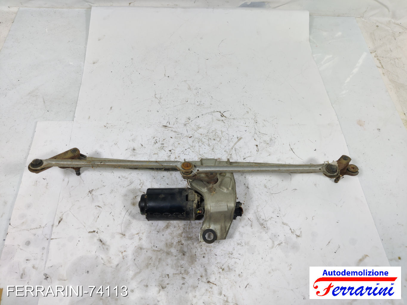 Spazzacqua Motorino Tergicristallo FIAT DOBLO 119, 223 2001-2010 anteriore